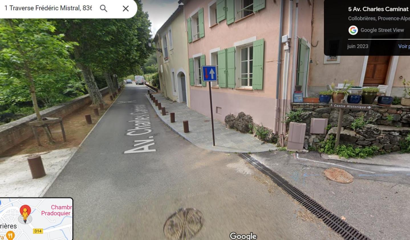 Petit Loft Face Riviere Apartment Collobrieres Bagian luar foto