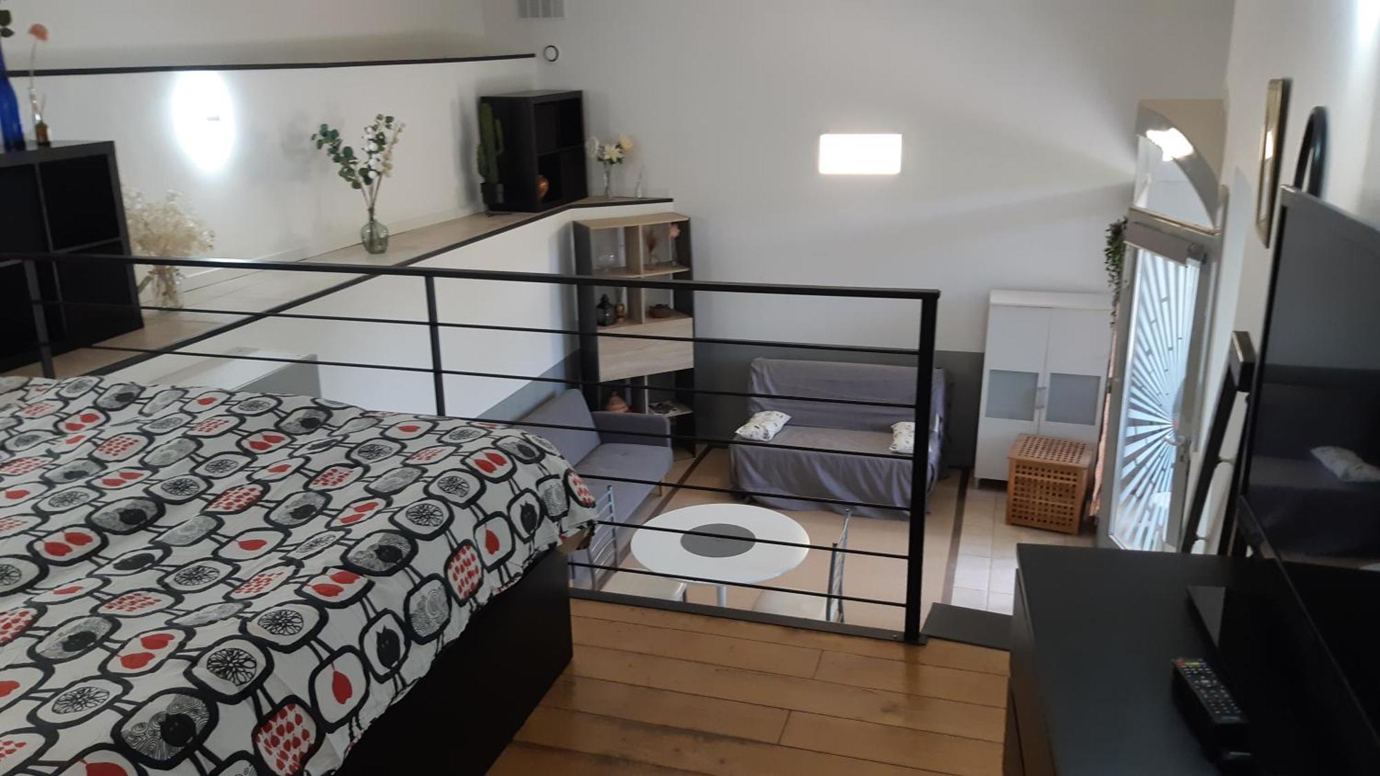 Petit Loft Face Riviere Apartment Collobrieres Bagian luar foto