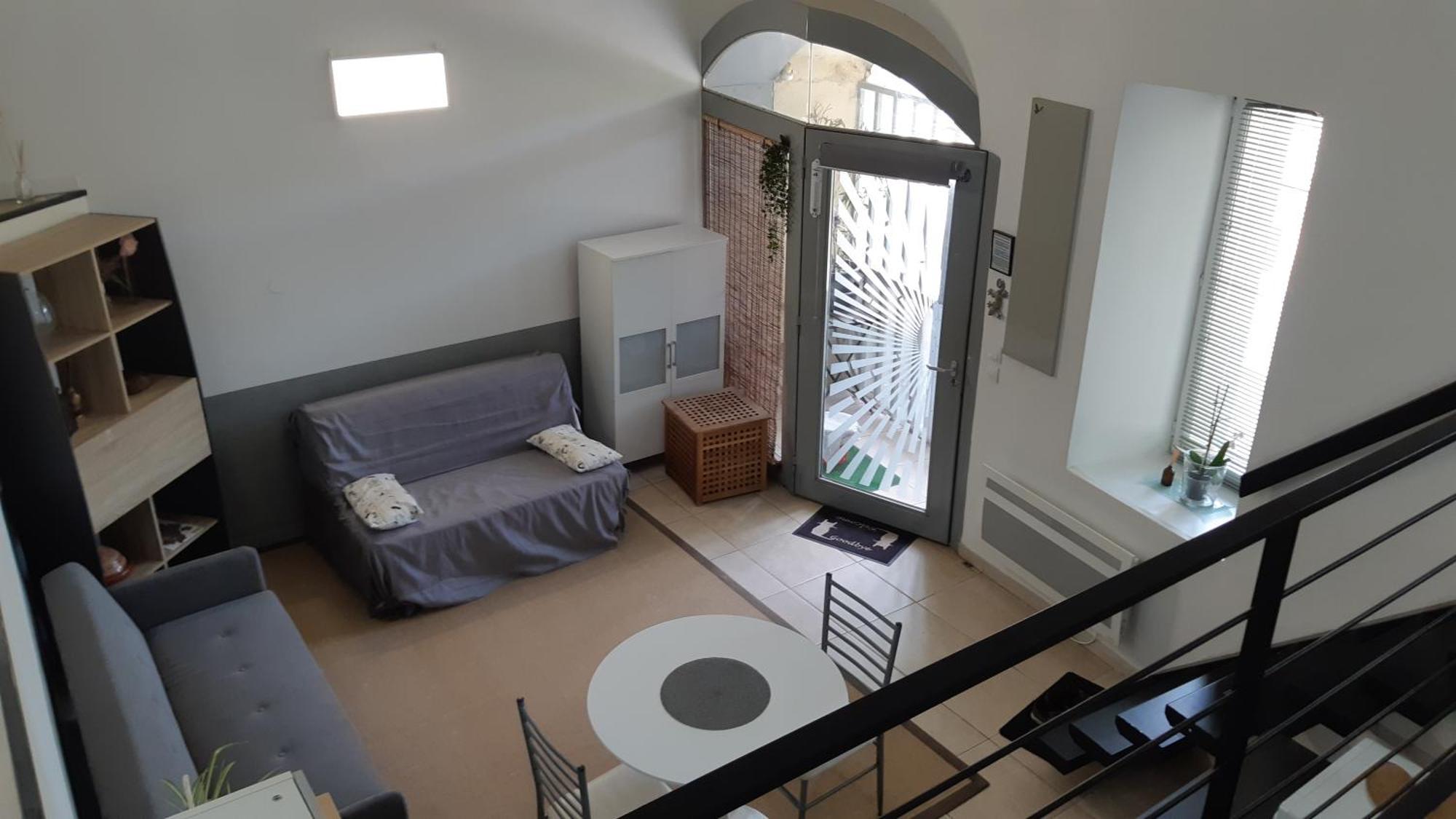 Petit Loft Face Riviere Apartment Collobrieres Bagian luar foto